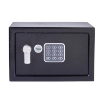 Сейф YSV/200/DB2, цифровая клавиатура, светодиодные индикаторы, стальной засов, аварийный ключ