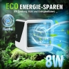 Klimaanlage Mobiler 3-in-1 Typ-C Ventilator Leise, 500ml Wassertank, 3 Geschwindigkeiten, 7 Farben, Nachtlicht, Mini Klimaanlage ohne Abluftschlauch mit Griff