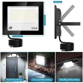 LED outdoor spotlight 100W IP67 waterproof super bright