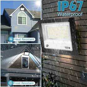 LED outdoor spotlight 100W IP67 waterproof super bright
