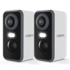 DETATI 2K WiFi Surveillance Cameras, Wireless, Color Night Vision & Alarm Siren