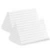 Barras de pegamento termofusible Tilswall de 7 x 100 mm, 100 unidades, barras de pegamento estándar para pistolas de pegamento termofusible.