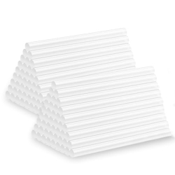 Barras de pegamento termofusible Tilswall de 7 x 100 mm, 100 unidades, barras de pegamento estándar para pistolas de pegamento termofusible.