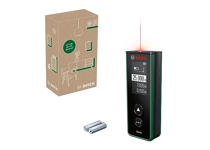 Bosch Zamo 4 Laser-Entfernungsmesser 25 m USB-C Bosch Zamo 4 Laser-Entfernungsmesser 25 m USB-C