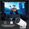 Mini projector 1080P with 4K, WiFi 6, BT5.0, Android 11