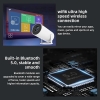 Mini projector 1080P with 4K, WiFi 6, BT5.0, Android 11