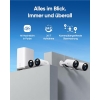 eufy Security eufyCam E330, 4K outdoor camera, 24/7 recording, AI facial recognition, set of 2, including HomeBase 3