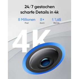 eufy Security eufyCam E330, вулична камера 4K, цілодобовий запис, розпізнавання обличчя зі штучним інтелектом, комплект з 2 шт., включаючи HomeBase 3