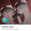 Ручной душ Hansgrohe Raindance Alive Select S 125 3 струи 