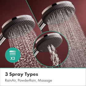 Ручний душ hansgrohe Raindance Alive Select S 125 3jet 