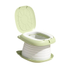 harayaa Folding Potty Chair for Children with Lid for Home and Outdoor, Green