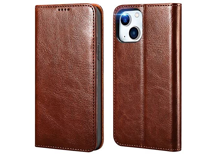 Funda ICARER para iPhone 14 2022 con cierre magnético, bloqueo RFID, ranuras para tarjetas e interior de TPU para iPhone 14 de 6,1 pulgadas (marrón) Funda ICARER para iPhone 14 2022 con cierre magnético, bloqueo RFID, ranuras para tarjetas e interior de TPU para iPhone 14 de 6,1 pulgadas (marrón)