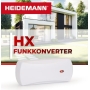 Heidemann Funkkonverter HX (ergänzt mit HX-Funkgongs, Reichweite ca. 100 m, Farbe reinweiß, Frequenz selbstlernend) 70399