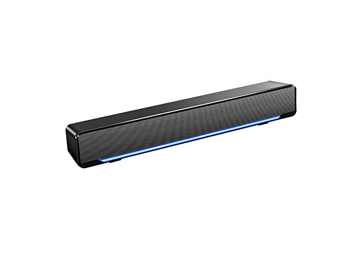 Mini soundbar, stereo subwoofer, USB/3.5mm input Mini soundbar, stereo subwoofer, USB/3.5mm input
