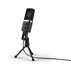 Ігровий USB-мікрофон uRage Stream 900 HD з виходом для навушників для ПК і консолі – чорний