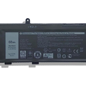 MV07R 72WGV 072WGV W5W19 0W5W19 JJRRD 0JJRRD 266J9 PN1VN M4GWP Laptop Battery Replacement for Dell G3 15 3500 3590 3700 3790 G5 15 55 5 00 55 05 SE Series 15.2V 68 Wh