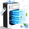 FethFire Mini Air Conditioner – 800 ml, 3 levels, timer, LED, 10W