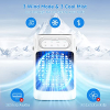 FethFire Mini Air Conditioner – 800 ml, 3 levels, timer, LED, 10W