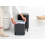 Відро для сміття Brabantia 227226 Bo Hi, 12 л, чорний матовий