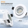 wowatt Dimmbares LED-Deckeneinbau-Downlight