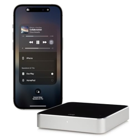 Eve Play – Hi-Fi audio interface with AirPlay support, latency compensation and three audio outputs