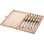 CHERRIES Tools chisel set – 6 pieces, hornbeam handles, in a wooden box