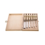 CHERRIES Tools chisel set – 6 pieces, hornbeam handles, in a wooden box