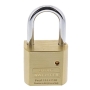 ABUS padlock 116/50 PC – lock with half-round cylinder, 50 mm, high security