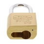 ABUS Vorhangschloss 116/50 PC – Schloss mit Halbrundzylinder, 50 mm, hohe Sicherheit