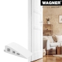 WAGNER Butoir de porte SOFT STICK – Lote de 2-59 x 25 x 15 mm, Cale de porte à glisser sous la porte, Butoir en caoutchouc solid – 15691502