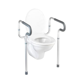 Toilettenständer WENKO Secura, verstellbar, 55,5 x 71-82 x 48 cm