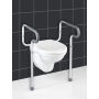 Toilettenständer WENKO Secura, verstellbar, 55,5 x 71-82 x 48 cm