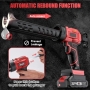 Cordless 21 V cartridge gun with 4 speeds and LED light for professional use