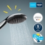 Water-saving shower set Grohe Vitalio 110 (27944001) with wall bracket, chrome, 8 l/min