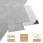 ARTENS - Suelo de PVC Shy Industry - Baldosas autoadhesivas - Imitación cemento - Gris claro - Medio - 60,96 cm x 30,48 cm x 1,5 mm - Espesor 1,5 mm - 2,23 m² / 12 losas