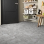 ARTENS - PVC Flooring Shy Industry - Self-adhesive Tiles - Concrete Effect - Light Grey - Medium - 60.96 cm x 30.48 cm x 1.5 mm - Thickness 1.5 mm - 2.23 m² / 12 Tiles