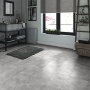 ARTENS - PVC Flooring Shy Industry - Self-adhesive Tiles - Concrete Effect - Light Grey - Medium - 60.96 cm x 30.48 cm x 1.5 mm - Thickness 1.5 mm - 2.23 m² / 12 Tiles