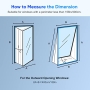 Tragbares Fenster-Kit für Klimaanlagen