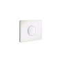 GROHE Skate WC button (vertical installation, 156 x 197 mm, push-button operation, made of ABS plastic)