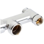 Grohe Eggemann Original WAS safety technology - valve 'Eckfix', DN 10 41031000, chrome