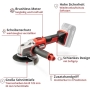 Einhell AXXIO Power X-Change Cordless Angle Grinder