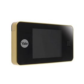 Yale Standard Digital Door Viewer 500 - Live View - Cámara de alta calidad - Dorado