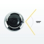 Yale Standard Digital Door Viewer 500 - Live View - High Quality Camera - Gold