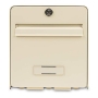 Letterbox BURG-WÄCHTER FAVOR 501 BE C, beige, galvanized steel, La Poste approved