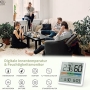 NOKLEAD Digital Thermo-Hygrometer - a portable thermometer-hygrometer for precise control of room temperature and humidity