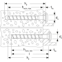 Screw - fischer. Fbs Ii 6X60/5 P