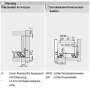 BLUM Tandem Plus Blumotion-Erweiterungen mit Kupplungen, 550H