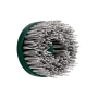 Nylon brush Metabo 623742000 for wheels 130 mm M14, P80 – green