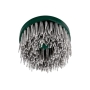 Nylon brush Metabo 623742000 for wheels 130 mm M14, P80 – green