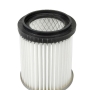 RUECAB – Canister filter, cylinder filter for vacuum cleaner – Cartridge vacuum cleaner – Washable filter – Compatible canister see centering article 648004 – Dimensions: Ø9 x H9 cm